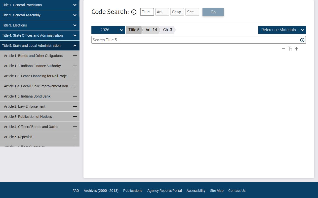 Indiana Access to Public Records Act